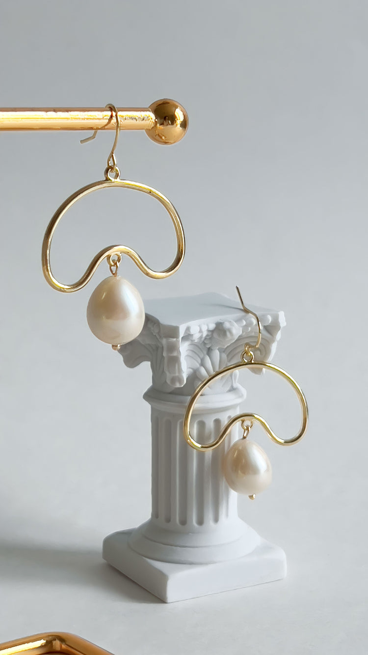 Esme Earrings | Vintage Beaded Earrings
