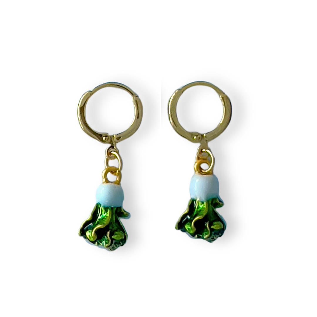 Bok Choy Earrings | Food Earrings