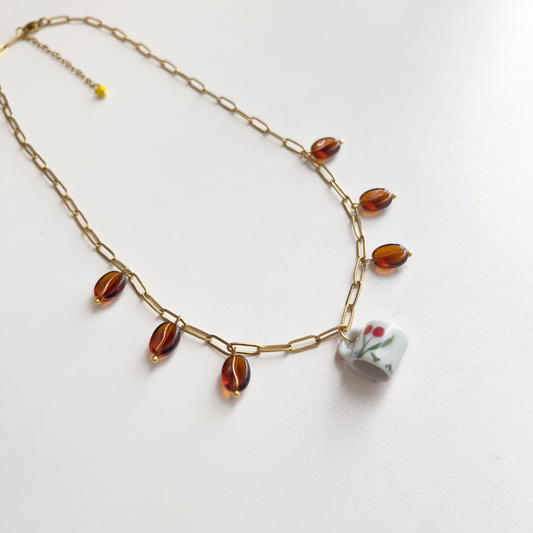 Cherry Mug Necklace | Necklace