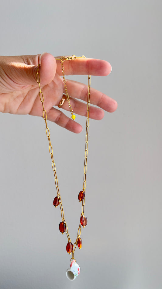 Cherry Mug Necklace | Necklace