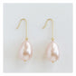 Light Pink Pearl Earrings | Vintage Beaded Earrings