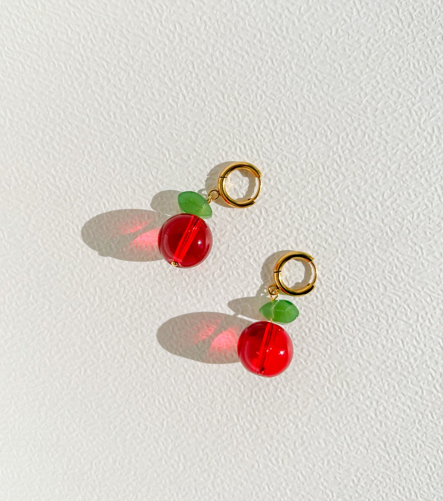 Cherry Earrings | Beaded Earrings