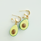 Avocado Earrings | Polymer Clay Earrings