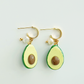 Avocado Earrings | Polymer Clay Earrings