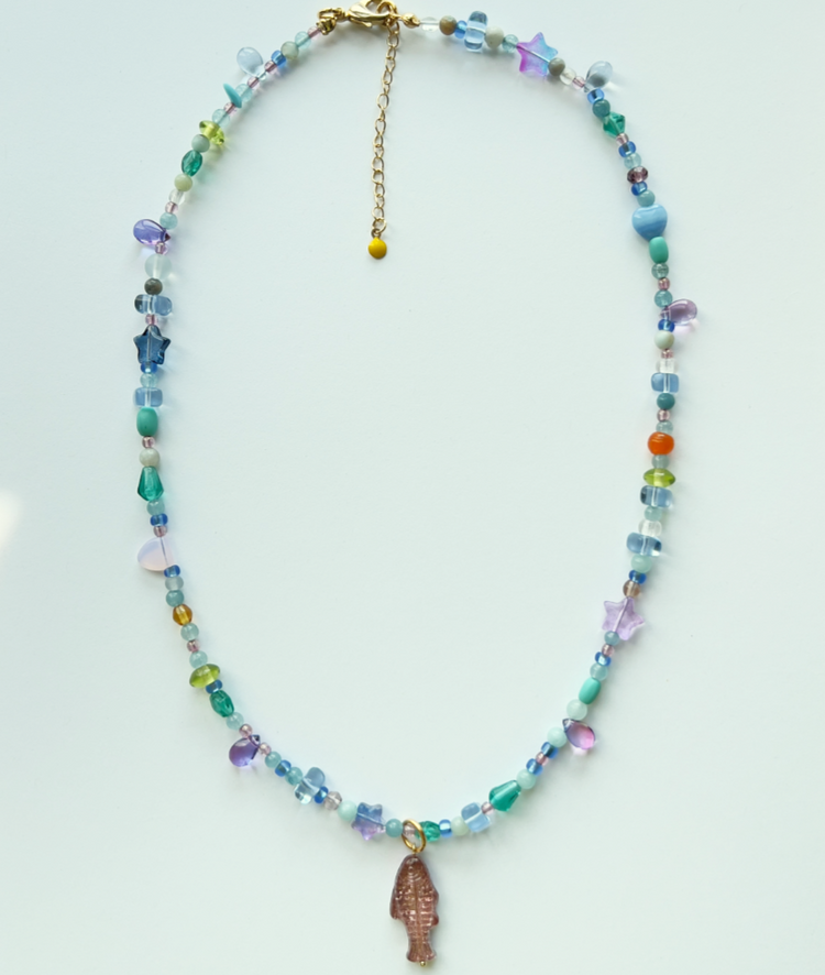 The Ocean Necklace | Beaded Necklace