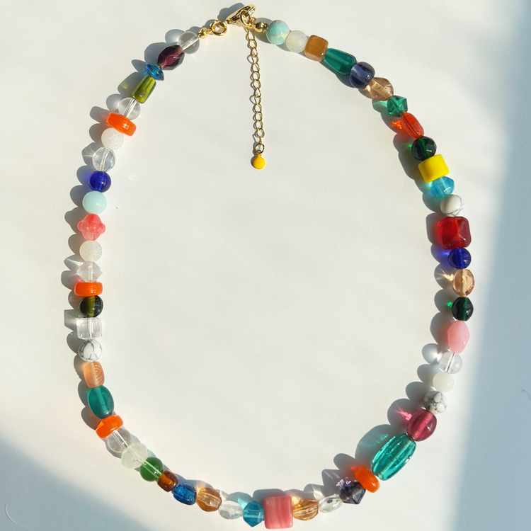 The Cheerful Necklace | Beaded Necklace