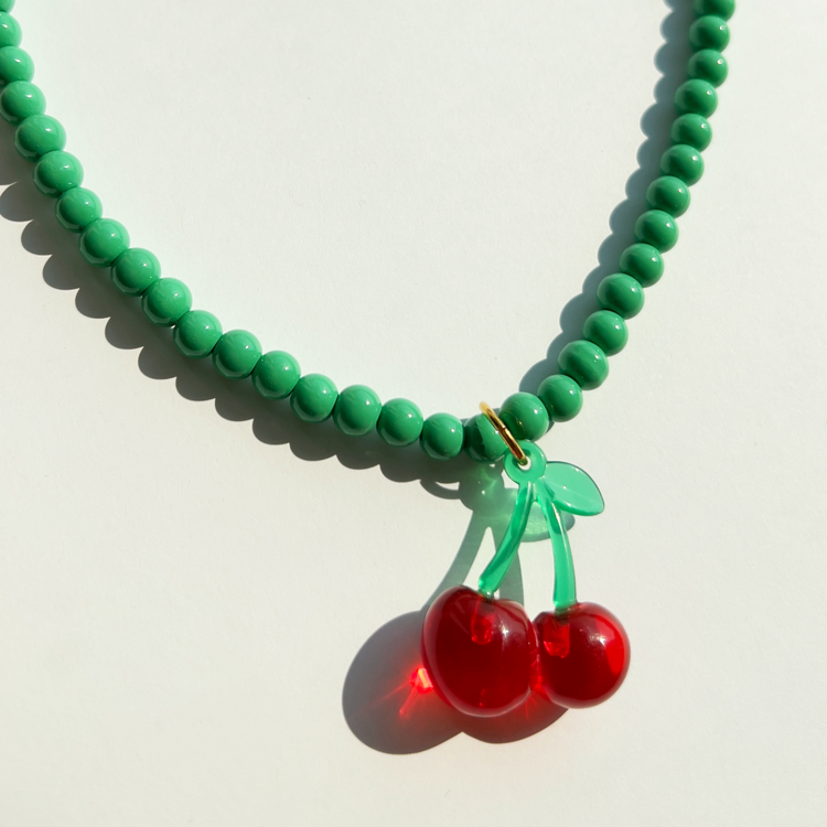 The Cheery Necklace | Beaded Necklace