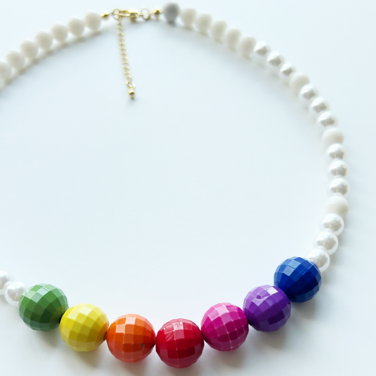 The Rainbow Necklace | Beaded Necklace