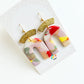 Abstract Painting Inspired Earrings II | Polymer Clay Earrings