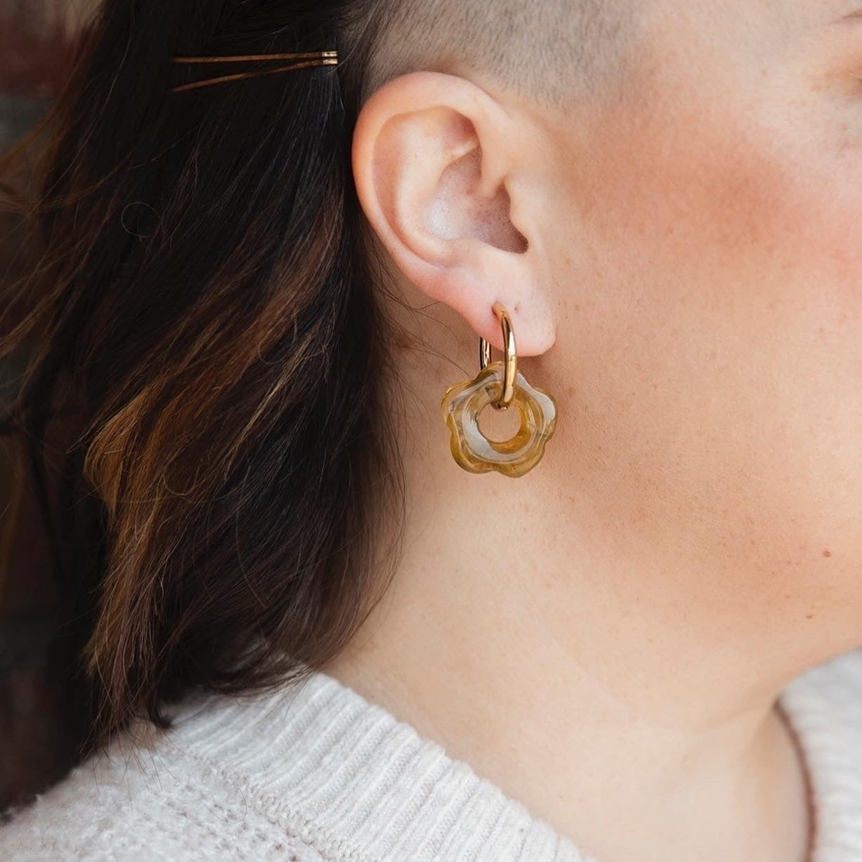 Flower Hoops