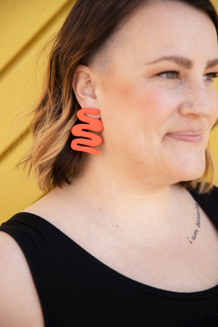 River - Statement Stud Earrings